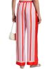 SIMKHAI Women's Zuna Striped Silk-Blend Pajama Pants - 5