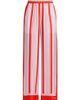 SIMKHAI Women's Zuna Striped Silk-Blend Pajama Pants - 8