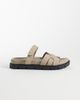 SIMMI Shoes SIMMI London Adelle chunky sandal slides in beige-Neutral - 2