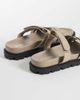 SIMMI Shoes SIMMI London Adelle chunky sandal slides in beige-Neutral - 4