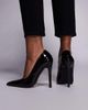 SIMMI Shoes Simmi London Alez heeled pumps in chocolate patent-Brown - 3