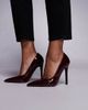 SIMMI Shoes Simmi London Alez heeled stiletto pumps in burgundy-Red - 1