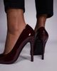 SIMMI Shoes Simmi London Alez heeled stiletto pumps in burgundy-Red - 2