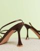 SIMMI Shoes Simmi London Allegra strappy heeled sandals in chocolate-Brown - 3