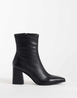 SIMMI Shoes Simmi London Bark block heeled ankle boots in black