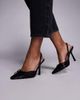 SIMMI Shoes Simmi London Bebee heeled shoes in black lace - 1