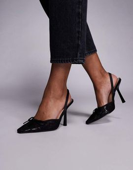 SIMMI Shoes Simmi London Bebee heeled shoes in black lace