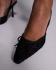 SIMMI Shoes Simmi London Bebee heeled shoes in black lace - 2