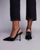 SIMMI Shoes Simmi London Bebee heeled shoes in black lace - 3