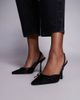 SIMMI Shoes Simmi London Bebee heeled shoes in black lace - 4