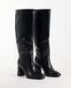 SIMMI Shoes Simmi London Buck block heeled knee boots in black - 2
