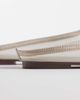 SIMMI Shoes Simmi London Carly flat mules in off white mesh - 3