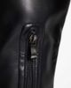 SIMMI Shoes Simmi London Casey heeled sock knee boots in black - 3