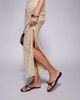 SIMMI Shoes Simmi London Char bow detail flat sandals in chocolate-Brown - 4