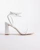 SIMMI Shoes Simmi London Citra block heeled sandals in white - 1