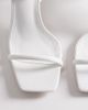 SIMMI Shoes Simmi London Citra block heeled sandals in white - 2