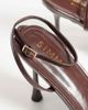SIMMI Shoes Simmi London Deja heeled sandals with knot detail in brown PU - 4