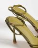SIMMI Shoes Simmi London Deja heeled sandals with knot detail in green PU - 3