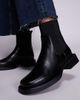 SIMMI Shoes Simmi London Duff low ankle chelsea boot in black - 2