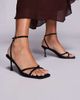 SIMMI Shoes Simmi London Eleonoora kitten heel sandals in black - 1
