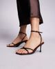 SIMMI Shoes Simmi London Eleonoora kitten heel sandals in brown - 1