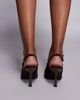 SIMMI Shoes Simmi London Exmoor slingback heeled shoes in chocolate suede-Brown - 4