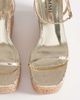 SIMMI Shoes Simmi London Kitty high heeled wedges in gold - 2