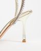 SIMMI Shoes Simmi London Maelis embellished heeled sandals in gold mirror - 3