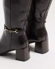 SIMMI Shoes Simmi London Romee knee boots with horsebit detail in brown - 4