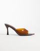 SIMMI Shoes SIMMI London Shona heeled mule sandals in chocolate-Brown - 1
