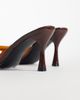 SIMMI Shoes SIMMI London Shona heeled mule sandals in chocolate-Brown - 3