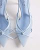 SIMMI Shoes Simmi London Susanna slingback heeled shoes in blue mesh - 2