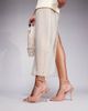 SIMMI Shoes Simmi London Theodosia high heeled sandals with tie detailing in beige-Neutral - 3