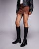 Simmi Wide Fit Simmi London Cole Wide Fit block heeled knee boots in black - 2