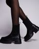 Simmi Wide Fit Simmi London Paulie Wide Fit chunky low ankle boots in black - 1