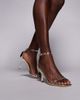 Simmi Wide Fit Simmi London Wide Fit Daya barely there sandals in gold - 3