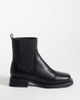 Simmi Wide Fit Simmi London Wide Fit Duff pull on ankle boots in black - 1