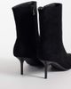 Simmi Wide Fit Simmi London Wide Fit Ember pointed toe ankle boots in black suedette - 4