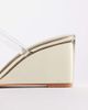 Simmi Wide Fit Simmi London Wide Fit Immy wedge sandals in gold - 3