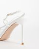 Simmi Wide Fit Simmi London Wide Fit Nina strappy heeled sandals in white - 2