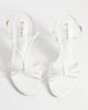 Simmi Wide Fit Simmi London Wide Fit Nina strappy heeled sandals in white - 3