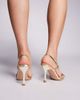 Simmi Wide Fit Simmi London Wide Fit Yeta strappy heeled sandals in gold crinkle - 4