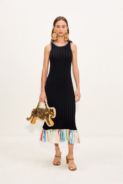 Simon Miller Simon Miller Thea Knit Fringe Dress