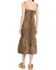 Simon Miller Women's Canto Leopard Print Smocked Poplin Midi-Dress - 5