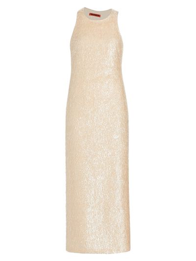 Simon Miller Women's Lou Textured-Knit Sleeveless Maxi Dress