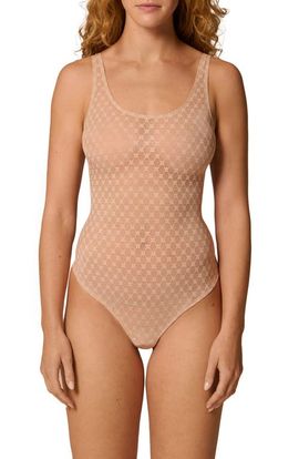 Simone Perele Simone Perele Plume Embroidered Bodysuit