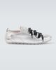 Simone Rocha Simone Rocha Ballerina Grip metallic leather sneakers - 1
