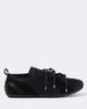 Simone Rocha Simone Rocha Ballerina Grip suede-trimmed satin sneakers - 5