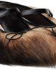 Simone Rocha Simone Rocha Beige & Brown Faux Fur Grip Mule Heels - 4