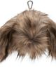 Simone Rocha Simone Rocha Beige Faux Fur Hare Coin Purse Bag Charm - 1